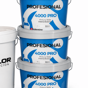 Pintura mate Profesional 4000 Pro Valentine (15 L)